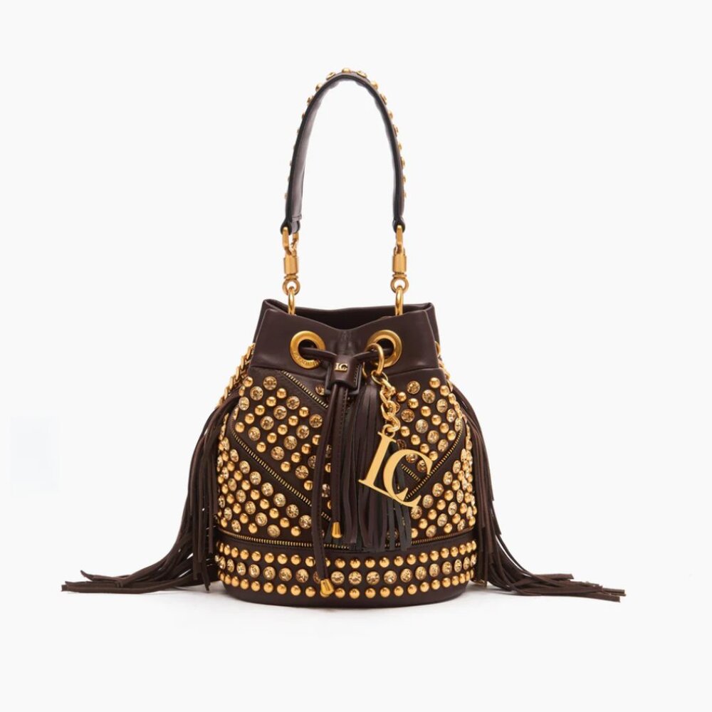 La Carrie Women's Crystal Bucket - Marrone Bags - (BRAND NEW- NEVER USED)